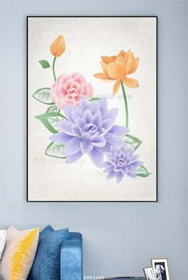 Hình ảnh file gốc File tranh hiện đại pha lê gương KF62940 cho in UV