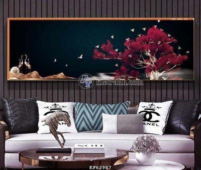 Tải file File tranh hiện đại pha lê gương KF62987 (gốc) in tranh tráng gương