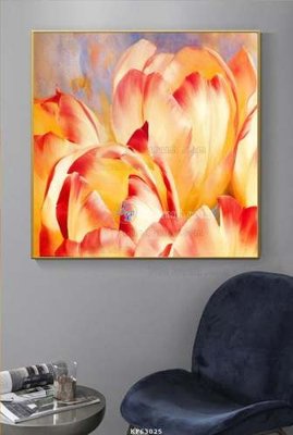 File in lụa File tranh hiện đại pha lê gương KF63025 (phong cảnh) File tranh hiện đại pha lê gương KF63025