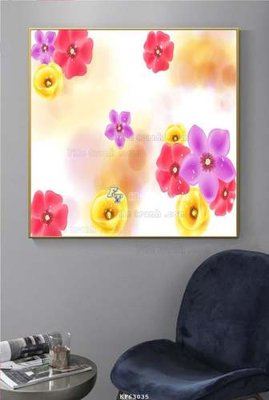 Ảnh gốc File tranh hiện đại pha lê gương KF63035 (độ nét cao) in tráng gương