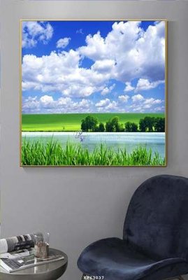 File ảnh File tranh hiện đại pha lê gương KF63037 (gốc) in standee