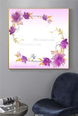 File gốc File tranh hiện đại pha lê gương KF63044 (in ấn) không giới hạn