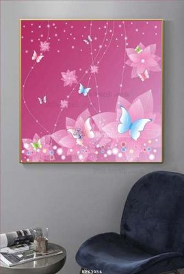 Tải file File tranh hiện đại pha lê gương KF63054 (gốc) làm file thiết kế