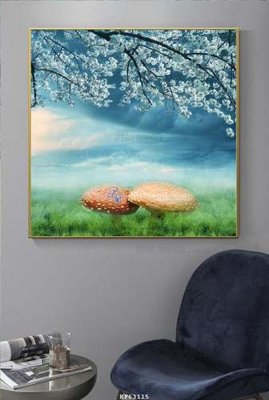 File PSD File tranh hiện đại pha lê gương KF63115 (chất lượng in ấn)