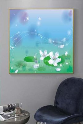 Ảnh gốc File tranh hiện đại pha lê gương KF63121 (nét căng) in mica