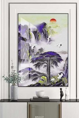 File gốc File tranh hiện đại pha lê gương KF63137 (cho in 3D) độc đáo