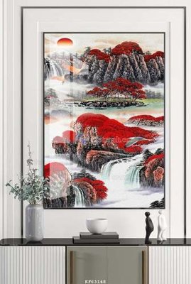 File tranh quảng cáo File tranh hiện đại pha lê gương KF63148 (download file gốc)