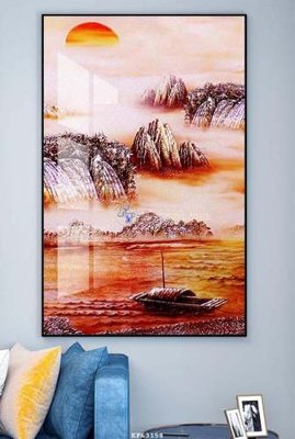 File gốc File tranh hiện đại pha lê gương KF63158 (in tráng gương) hiện đại