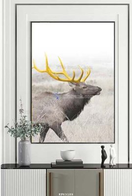 File in lụa File tranh hiện đại pha lê gương KF63189 (tân cổ điển) File tranh hiện đại pha lê gương KF63189