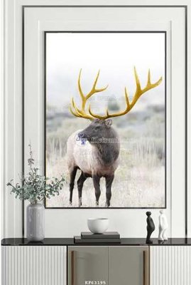 File gốc File tranh hiện đại pha lê gương KF63195 (phong cách) tối giản