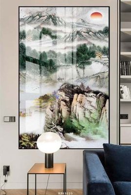 File PSD File tranh hiện đại pha lê gương KF63223 (bản gốc) đã tách nền