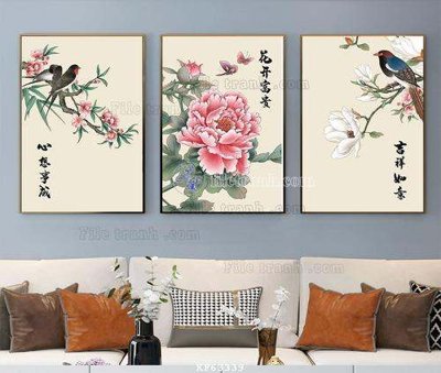 Tải file File tranh hiện đại pha lê gương KF63339 (gốc) làm file quảng cáo