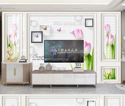 File PSD File tranh hiện đại pha lê gương KF63341 (gốc) nhiều lớp (multi-layer)