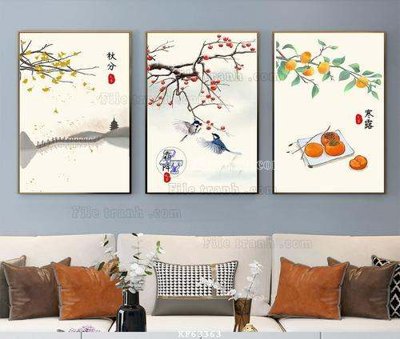 File PSD File tranh hiện đại pha lê gương KF63363 (bản gốc) cho nhà in