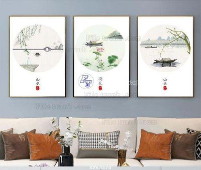 File PSD File tranh hiện đại pha lê gương KF63370 (gốc) nhiều lớp (multi-layer)