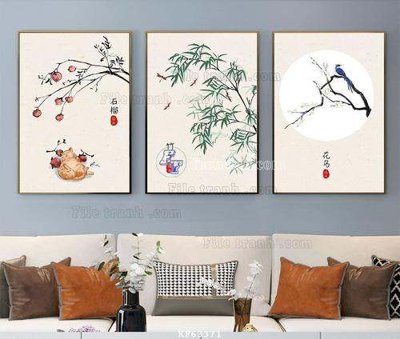 File gốc File tranh hiện đại pha lê gương KF63371 (ảnh rõ nét) để in