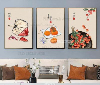 File in trần File tranh hiện đại pha lê gương KF63372 (file gốc) hoa văn 3D