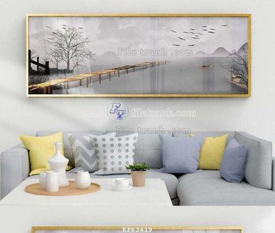 Tải file File tranh hiện đại pha lê gương KF63419 (ảnh gốc) in gạch men