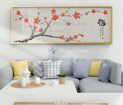 File tranh File tranh hiện đại pha lê gương KF63426 (gốc) chủ đề trừu tượng