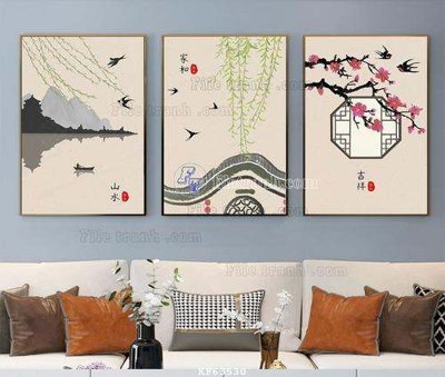 Tải file File tranh hiện đại pha lê gương KF63530 (gốc) để in ấn ngay