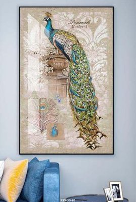 File gốc File tranh hiện đại pha lê gương KF63540 (ảnh chi tiết) để in trần