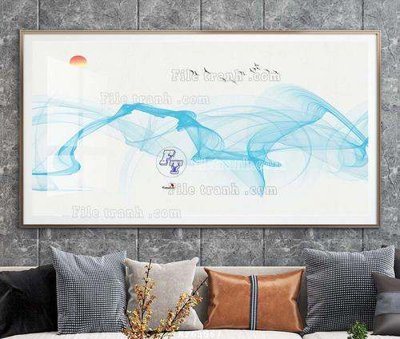 File gốc File tranh hiện đại pha lê gương KF63567 (trang trí) cho phòng khách