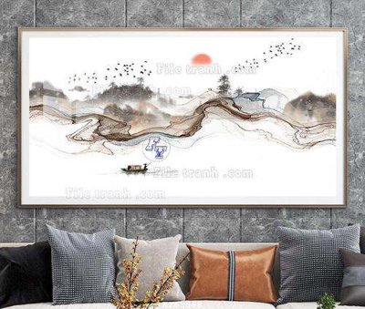 File gốc File tranh hiện đại pha lê gương KF63568 (bản quyền) cho in ấn