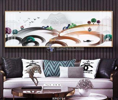 File gốc File tranh hiện đại pha lê gương KF63716 (in 3D) cho trang trí