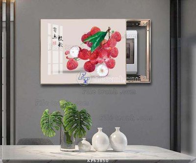 File ảnh File tranh hiện đại pha lê gương KF63850 (gốc) in poster