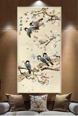 Download file gốc File tranh hiện đại pha lê gương KF63879 (in lụa) nghệ thuật