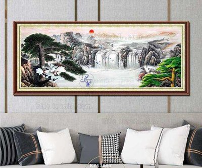 File PSD File tranh hiện đại pha lê gương KF63897 (chất lượng in ấn)