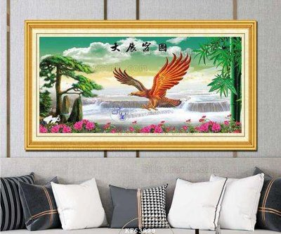 File tranh gốc File tranh hiện đại pha lê gương KF63929 chủ đề hiện đại