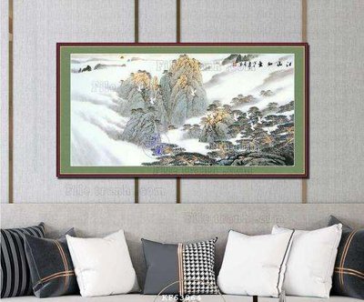 File gốc File tranh hiện đại pha lê gương KF63964 (in lụa) trang trí tường