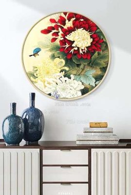 File ảnh File tranh hiện đại pha lê gương KF64041 (gốc) in backdrop sự kiện