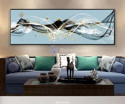 Download file gốc File tranh hiện đại pha lê gương KF64089 (in mica) trong suốt