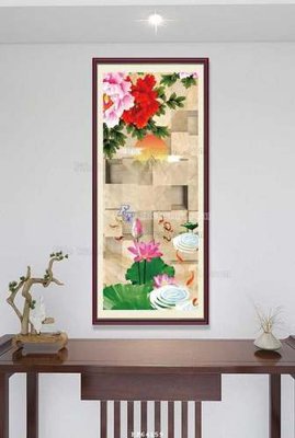 File gốc File tranh hiện đại pha lê gương KF64159 (chủ đề hiện đại) trang trí