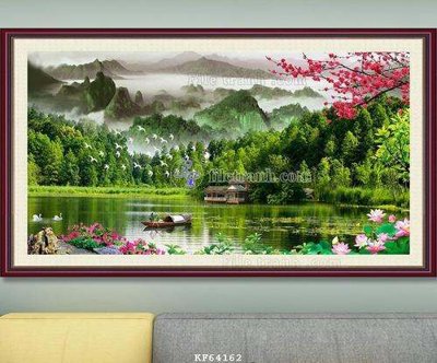 File PSD File tranh hiện đại pha lê gương KF64162 (gốc) nhiều lớp (multi-layer)