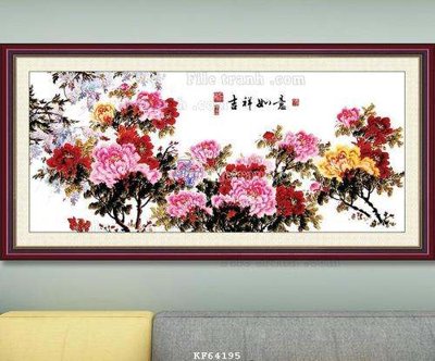 File tranh File tranh hiện đại pha lê gương KF64195 (ảnh gốc) in trần xuyên sáng