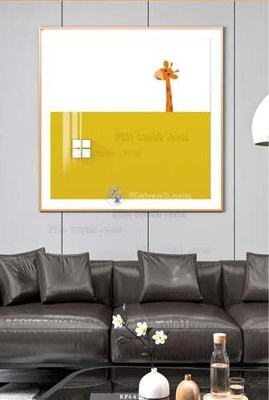 File tranh File tranh hiện đại pha lê gương KF64301 (bản gốc) treo tường