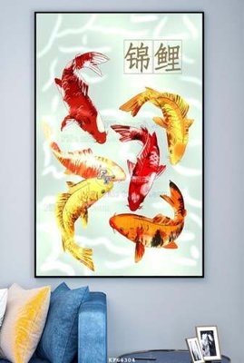 File gốc File tranh hiện đại pha lê gương KF64304 (in ấn) màu sắc trung thực