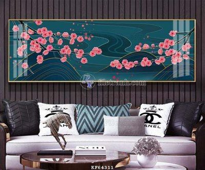 Chi tiết file tranh tráng gương File tranh hiện đại pha lê gương KF64311 (ảnh gốc)