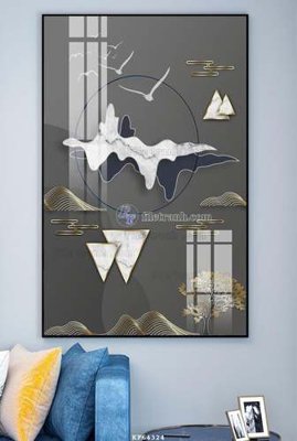 Tải về file gốc File tranh hiện đại pha lê gương KF64324 (chuẩn in ấn)