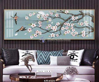 File gốc File tranh hiện đại pha lê gương KF64428 (ảnh rõ nét) để in