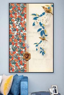 File gốc File tranh hiện đại pha lê gương KF64439 (in 3D) nghệ thuật