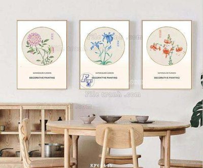 File gốc File tranh hiện đại pha lê gương KF64445 (phong cách) tối giản