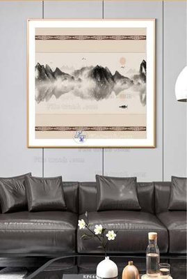 File tranh File tranh hiện đại pha lê gương KF64493 (bản gốc) treo phòng ăn