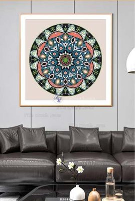 Download file gốc File tranh hiện đại pha lê gương KF64689 (độ nét cao)