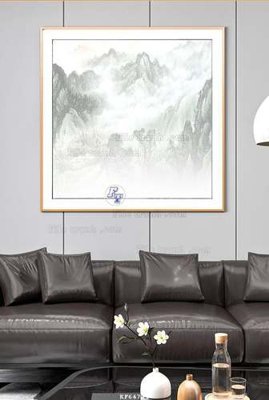 Tải file gốc File tranh hiện đại pha lê gương KF64731 (để in lụa)