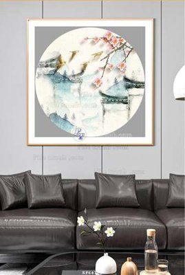 Tải file gốc File tranh hiện đại pha lê gương KF64766 (in không vỡ ảnh)