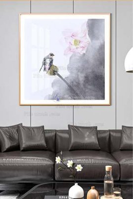 Download file tranh PSD File tranh hiện đại pha lê gương KF64781 để chỉnh sửa